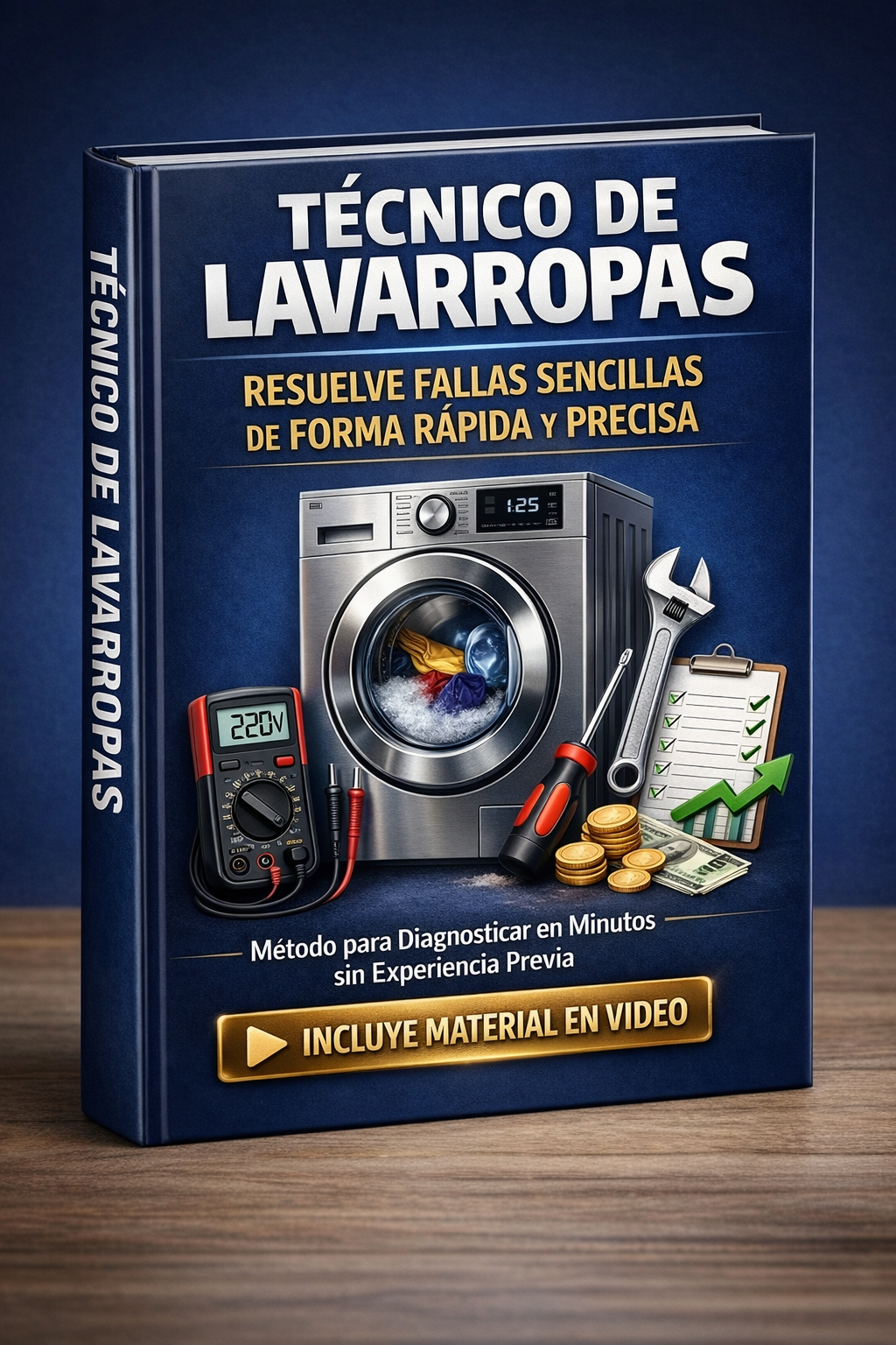 Repará lavarropas en 30 días y generá altos ingresos (+1M por mes)